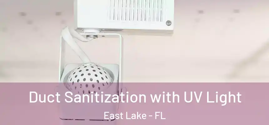 Duct Sanitization with UV Light East Lake - FL